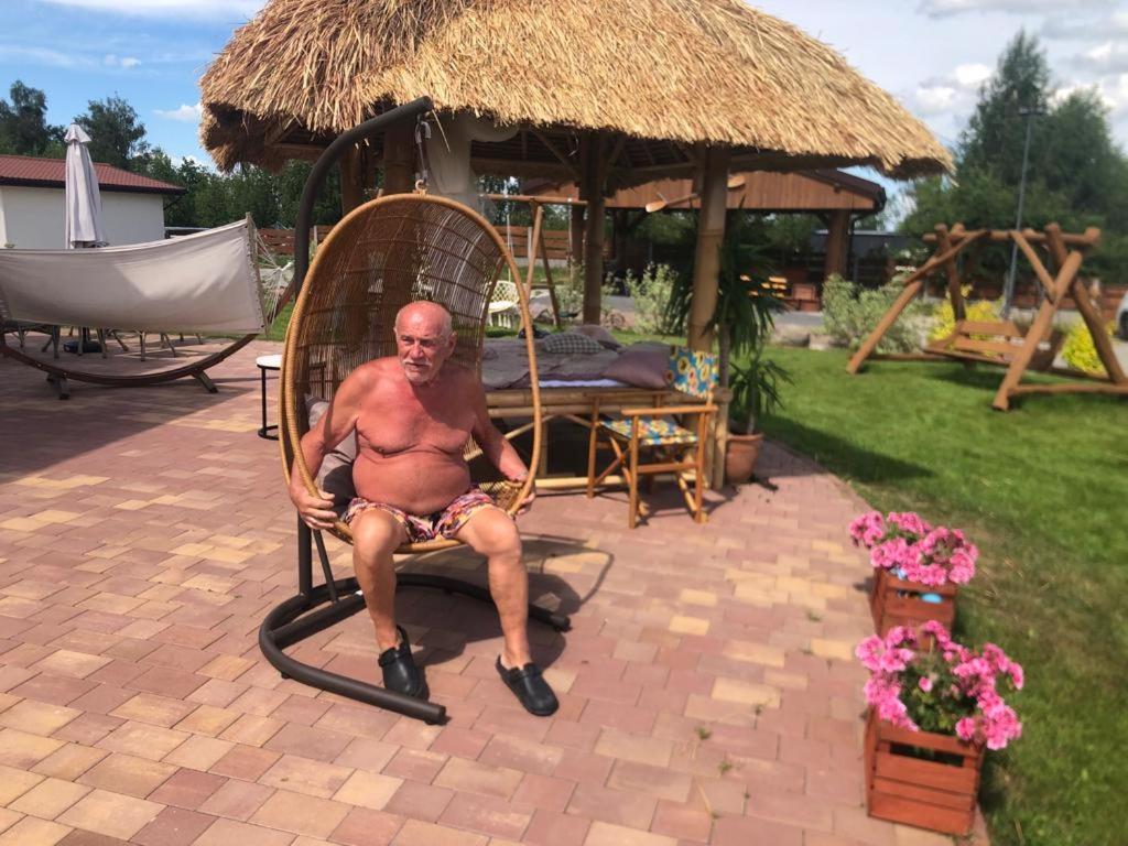 Czapla Stare Sady Bed & Breakfast Mikołajki Dış mekan fotoğraf